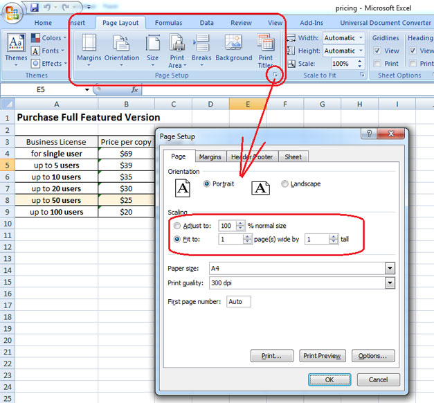 Convert Excel To Pdf In One Page Printable Templates Free