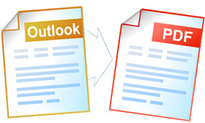 outlook save as pdf